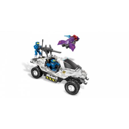 MEGA BLOKS 97003 non  SNOW SEAL ROCKET UNSC bộ đồ chơi xếp lắp ráp ghép mô hình Computer Games SNOWBOUND UNSC ROCKETHOG Trò Chơi 222 khối
