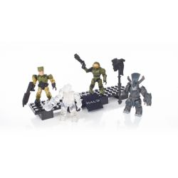 MEGA BLOKS 97085 non  ĐƠN VỊ CHIẾN ĐẤU QUÁI VẬT MẶT MA bộ đồ chơi xếp lắp ráp ghép mô hình Computer Games BRUTE BATTLE UNIT Trò Chơi 37 khối