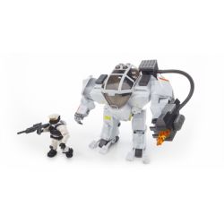 MEGA BLOKS 97107 non  VÔ CÙNG MỘT MÌNH bộ đồ chơi xếp lắp ráp ghép mô hình Computer Games UNSC ARCTIC CYCLOPS Trò Chơi 63 khối