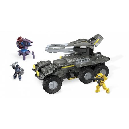 MEGA BLOKS 97139 non  RẮN HỔ MANG CHỐNG GIÁP UNSC bộ đồ chơi xếp lắp ráp ghép mô hình Computer Games UNSC ANTI-ARMOR COBRA Trò Chơi 460 khối