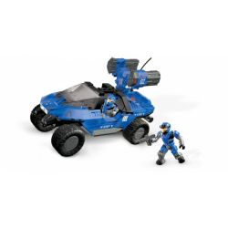 MEGA BLOKS 97159 non  WARTHOG TÊN LỬA DÒNG XANH bộ đồ chơi xếp lắp ráp ghép mô hình Computer Games BLUE SERIES ROCKETHOG Trò Chơi 285 khối