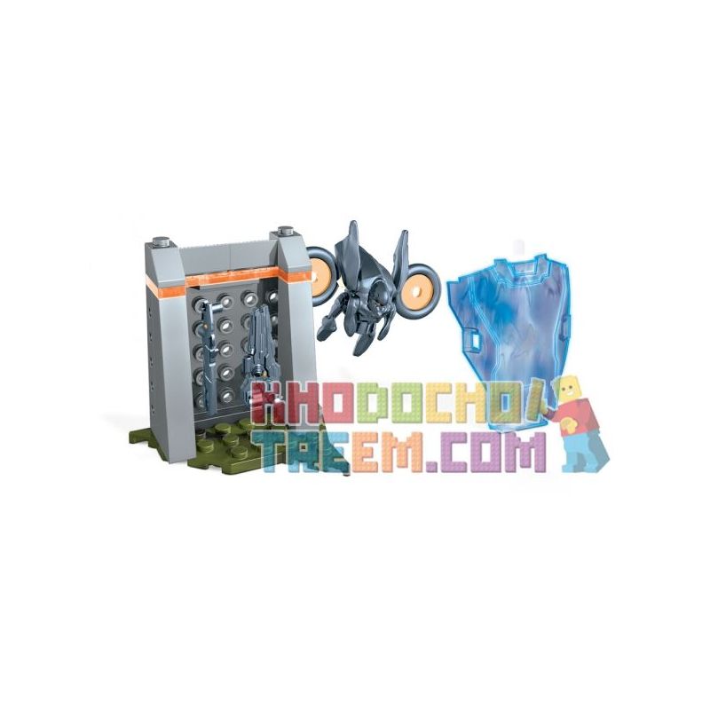 MEGA BLOKS 97166 non  GÓI VŨ KHÍ TIỀN THÂN bộ đồ chơi xếp lắp ráp ghép mô hình Computer Games FORERUNNER WEAPONS PACK Trò Chơi 20 khối