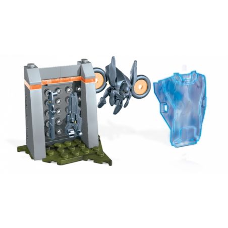 MEGA BLOKS 97166 non  GÓI VŨ KHÍ TIỀN THÂN bộ đồ chơi xếp lắp ráp ghép mô hình Computer Games FORERUNNER WEAPONS PACK Trò Chơi 20 khối