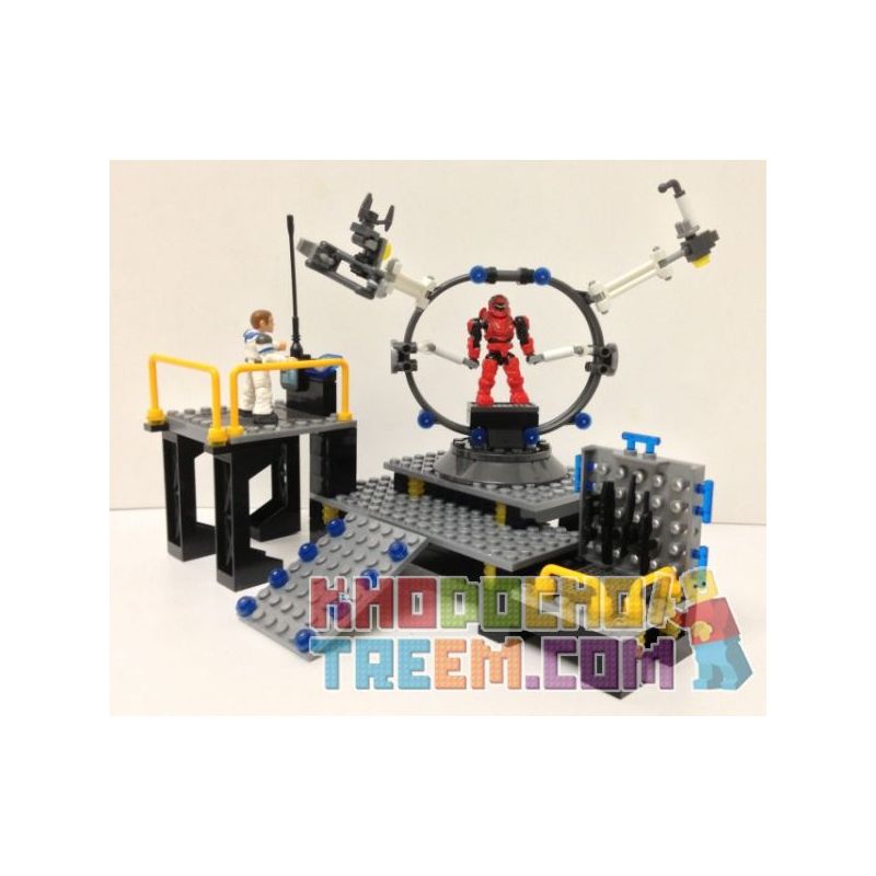 MEGA BLOKS 97262 non  TRẠM THIẾT GIÁP BỘ BINH UNSC bộ đồ chơi xếp lắp ráp ghép mô hình Computer Games UNSC INFINITY ARMOR BAY Trò Chơi 189 khối