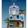 MouldKing 16004 Mould King 16004 non  QUÁN CÀ PHÊ bộ đồ chơi xếp lắp ráp ghép mô hình Modular Buildings THE CAFE Mô Hình Nhà Cửa 3430 khối