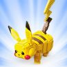 MEGA BLOKS FVK81 non  PIKACHU KHỔNG LỒ bộ đồ chơi xếp lắp ráp ghép mô hình Movie & Game JUMBO PIKACHU Phim Và Trò Chơi 802 khối