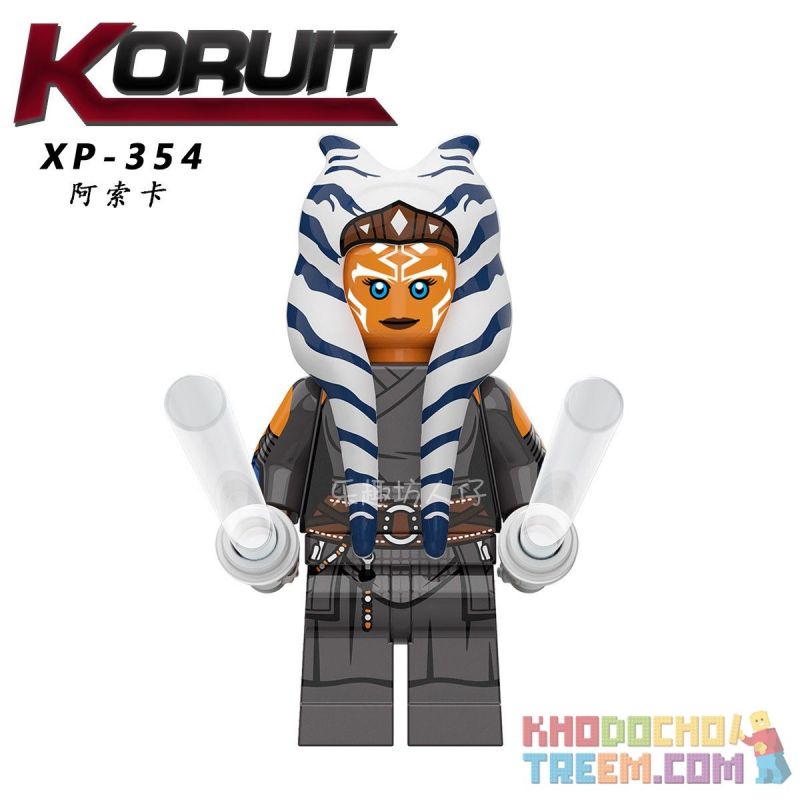 KORUIT XP-354 non  ASOKA. bộ đồ chơi xếp lắp ráp ghép mô hình Star Wars AHSOKA Chiến Tranh Giữa Các Vì Sao