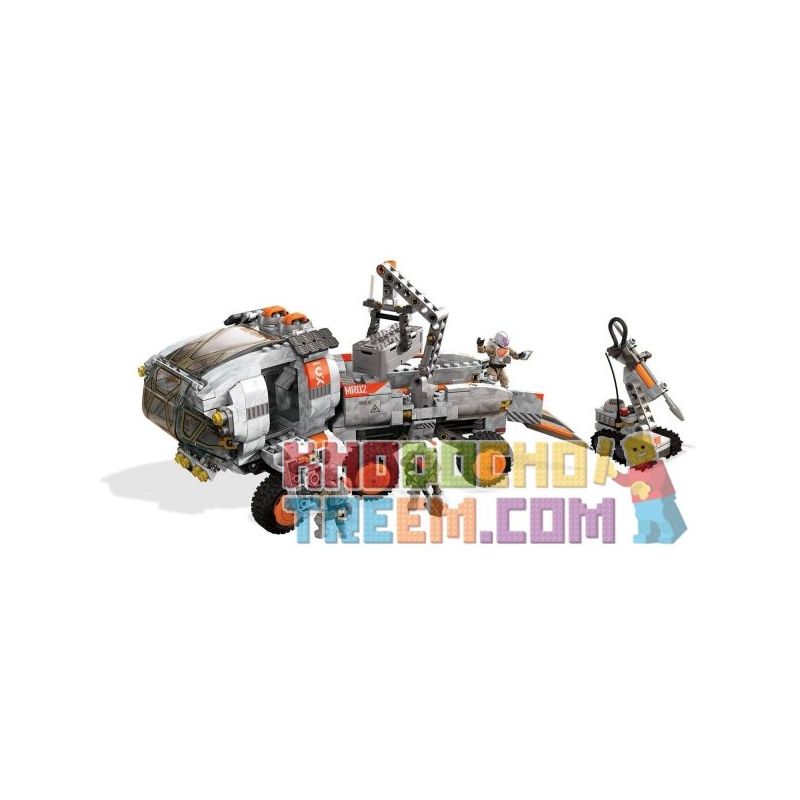 MEGA BLOKS FPH87 non  KHÁM PHÁ MÁY BAY KHÔNG GIAN bộ đồ chơi xếp lắp ráp ghép mô hình Space SPACE ROVER EXPEDITION Thám Hiểm Không Gian 706 khối