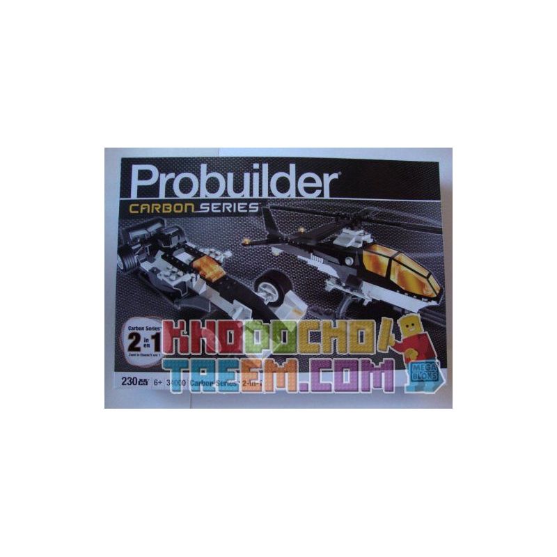 MEGA BLOKS 34000 non  DÒNG CARBON 2 TRONG 1 bộ đồ chơi xếp lắp ráp ghép mô hình Speed Champions Racing Cars CARBON SERIES 2-IN-1 Đua Xe Công Thức 230 khối