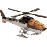 MEGA BLOKS 3275 non  TRỰC THĂNG TẤN CÔNG bộ đồ chơi xếp lắp ráp ghép mô hình Military Army ATTACK COPTER Quân Sự Bộ Đội 110 khối