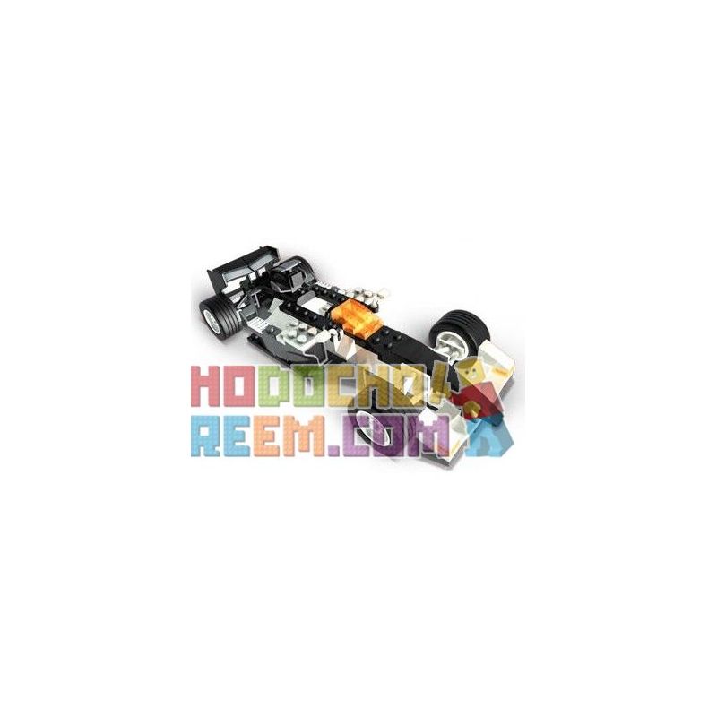 MEGA BLOKS 3274 non  XE ĐUA bộ đồ chơi xếp lắp ráp ghép mô hình Speed Champions Racing Cars RACE CAR Đua Xe Công Thức 120 khối