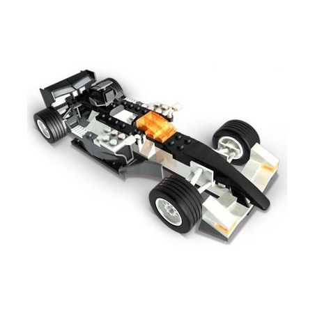 MEGA BLOKS 3274 non  XE ĐUA bộ đồ chơi xếp lắp ráp ghép mô hình Speed Champions Racing Cars RACE CAR Đua Xe Công Thức 120 khối