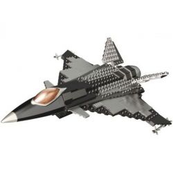 MEGA BLOKS 3269 non  MÁY BAY CHIẾN ĐẤU PHẢN LỰC bộ đồ chơi xếp lắp ráp ghép mô hình Military Army FIGHTER JET Quân Sự Bộ Đội 223 khối