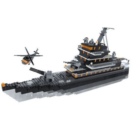 MEGA BLOKS 3263 non  TÀU CHIẾN bộ đồ chơi xếp lắp ráp ghép mô hình Military Army BATTLESHIP Quân Sự Bộ Đội 731 khối