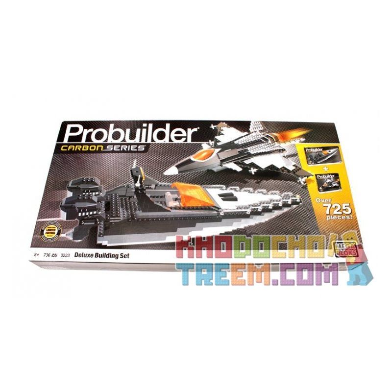 MEGA BLOKS 3233 non  BỘ XÂY DỰNG SANG TRỌNG bộ đồ chơi xếp lắp ráp ghép mô hình DELUXE BUILDING SET 736 khối