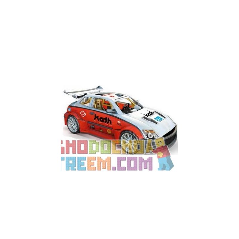 MEGA BLOKS 3266 non  TUA BIN VÔ HÌNH SRA. bộ đồ chơi xếp lắp ráp ghép mô hình Speed Champions Racing Cars STEALTH TURBO SRA Đua Xe Công Thức 148 khối