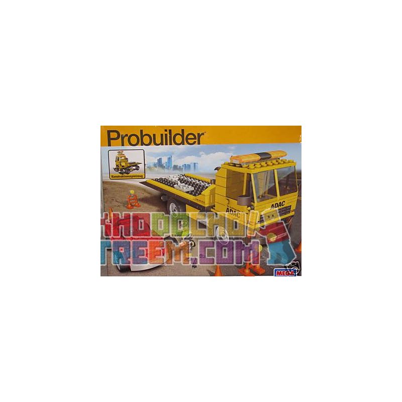 MEGA BLOKS 3254 non  ĐOẠN GIỚI THIỆU ADAC bộ đồ chơi xếp lắp ráp ghép mô hình ADAC TOW TRUCK 357 khối