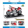 SEMBO 701135 non  GUZZI V10 CENTAURO GT bộ đồ chơi xếp lắp ráp ghép mô hình Motorcycle Motorbike MOTO GUZZI V10 CENTAURO GT Xe Hai Bánh 238 khối