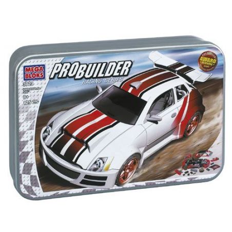 MEGA BLOKS 3723 non  TURBO TURBO SRA. bộ đồ chơi xếp lắp ráp ghép mô hình Speed Champions Racing Cars PREDORX TURBO SRA Đua Xe Công Thức 150 khối