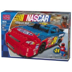 MEGA BLOKS 9976 non  JEFF GORDON # 23 (DUPONT) bộ đồ chơi xếp lắp ráp ghép mô hình Speed Champions Racing Cars JEFF GORDON #24 (DUPONT) Đua Xe Công Thức 230 khối