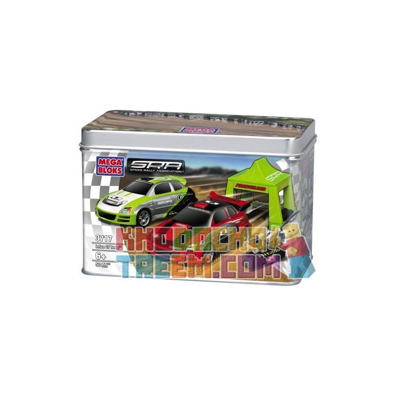 MEGA BLOKS 3717 non  DÒNG GT TURBO SRA bộ đồ chơi xếp lắp ráp ghép mô hình Speed Champions Racing Cars INFLUX GT TURBO SRA Đua Xe Công Thức 50 khối