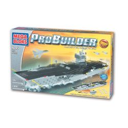 MEGA BLOKS 9795 non  TÀU SÂN BAY NIMIT bộ đồ chơi xếp lắp ráp ghép mô hình Military Army USS NIMITZ Quân Sự Bộ Đội 1400 khối