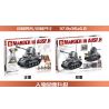 SHENG YUAN SY 0107 non  KẺ HỦY DIỆT XE TĂNG WEASEL 3 bộ đồ chơi xếp lắp ráp ghép mô hình Military Army SURVIVAL WARFARE MARDER III AUSF.H Quân Sự Bộ Đội 479 khối