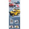 SLUBAN M38-B0816 B0816 0816 M38B0816 38-B0816 non  XE ĐỊA HÌNH JEEP bộ đồ chơi xếp lắp ráp ghép mô hình Racers Đua Tốc Độ 253 khối