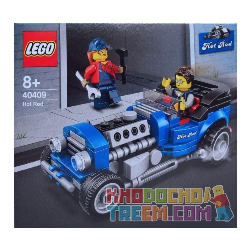 NOT  PROMOTIONAL 40409 Hot Rod, Xếp hình Que nóng 142 khối