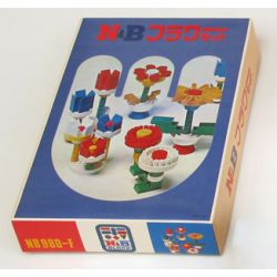 N&B BLOCK NB 980-F non  HOA CÀI ÁO bộ đồ chơi xếp lắp ráp ghép mô hình FLOWER SET