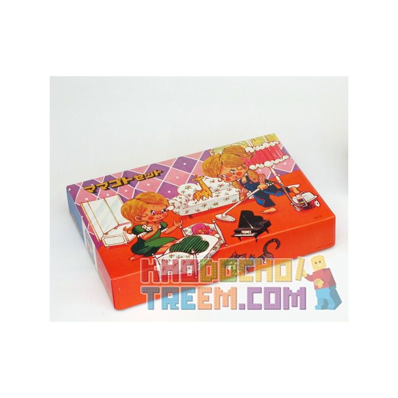 N&B BLOCK NB 980-MG non  NHÓM GIA ĐÌNH bộ đồ chơi xếp lắp ráp ghép mô hình PLAYING HOUSE SET