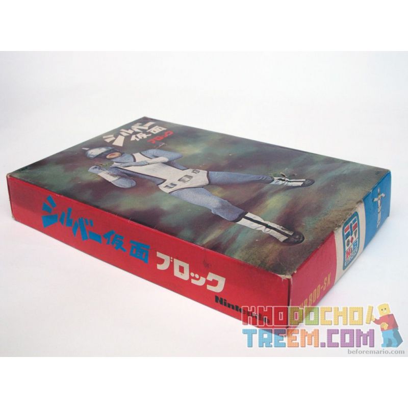 BLOCK NB 800-SK non  HIỆP SĨ THỰC PHẨM BẠC. bộ đồ chơi xếp lắp ráp ghép mô hình Movie & Game SILVER KAMEN BLOCK Phim Và Trò Chơi