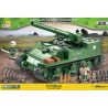 COBI 2531 non  XE PHÁO DI ĐỘNG M12 bộ đồ chơi xếp lắp ráp ghép mô hình Military Army M12 GUN MOTOR CARRIAGE Quân Sự Bộ Đội 560 khối