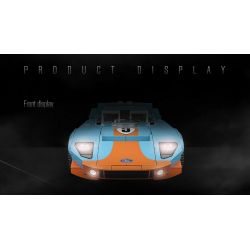 QuanGuan 100148 Quan Guan 100148 non  FORD GT40 1968. bộ đồ chơi xếp lắp ráp ghép mô hình Racers RACING Đua Tốc Độ 321 khối