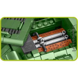 COBI CHARACTER BUILDING 2541 COBI-2541 COBI2541 non  PHÁO CHỐNG TĂNG TỰ HÀNH SU-100 bộ đồ chơi xếp lắp ráp ghép mô hình Military Army Quân Sự Bộ Đội 655 khối