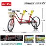 ACHKO 50016 non  XE ĐẠP ĐÔI bộ đồ chơi xếp lắp ráp ghép mô hình  TANDEM BICYCLE Kỹ Thuật Công Nghệ Cao Mô Hình Phương Tiện 379 khối