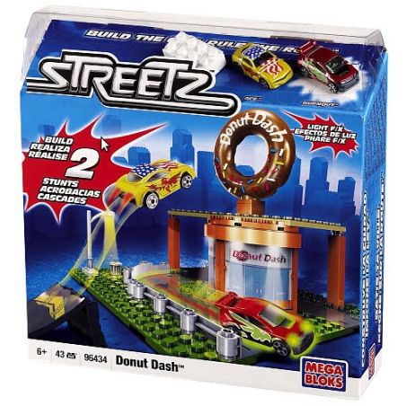 MEGA BLOKS 96434 non  DONUT DASH. bộ đồ chơi xếp lắp ráp ghép mô hình Streetz 43 khối