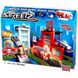 MEGA BLOKS 96421 non  LỬA FURY. bộ đồ chơi xếp lắp ráp ghép mô hình Streetz FIRE FURY 135 khối