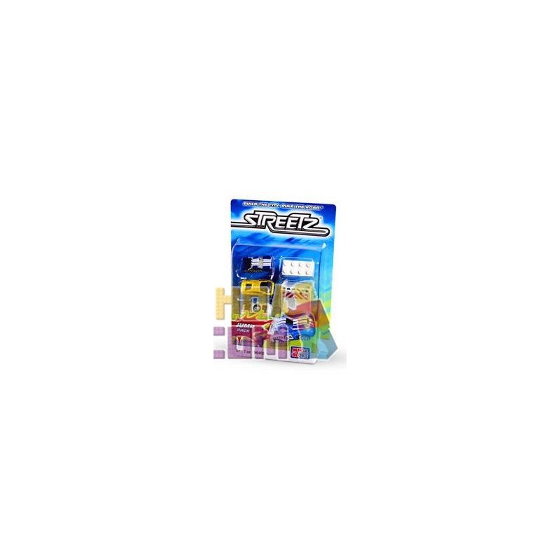 MEGA BLOKS 96402 non  JUMP PACK. bộ đồ chơi xếp lắp ráp ghép mô hình Streetz 7 khối