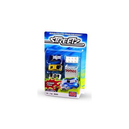 MEGA BLOKS 96402 non  JUMP PACK. bộ đồ chơi xếp lắp ráp ghép mô hình Streetz 7 khối