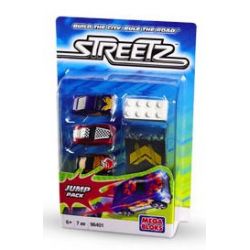 MEGA BLOKS 96401 non  JUMP PACK. bộ đồ chơi xếp lắp ráp ghép mô hình Streetz 7 khối