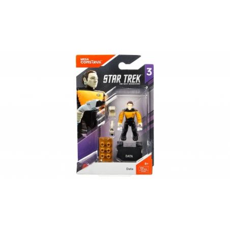 MEGA BLOKS FVL46 non  DỮ LIỆU bộ đồ chơi xếp lắp ráp ghép mô hình DATA 17 khối