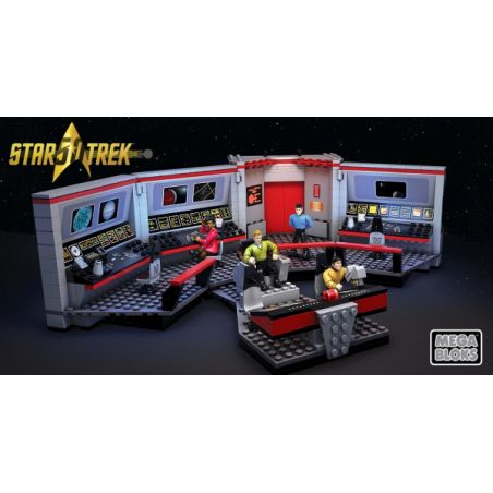 MEGA BLOKS DPH82 non  CẦU TÀU CỔ ĐIỂN bộ đồ chơi xếp lắp ráp ghép mô hình CLASSIC BRIDGE 594 khối