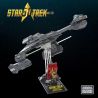 MEGA BLOKS DPH80 non  TÀU TUẦN DƯƠNG CHIẾN ĐẤU KLINGON D7 bộ đồ chơi xếp lắp ráp ghép mô hình KLINGON D7 BATTLE CRUISER 351 khối