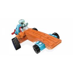 MEGA BLOKS DLB14 non  BẠCH TUỘC BROTHER SỬA ĐỔI XE bộ đồ chơi xếp lắp ráp ghép mô hình Spongebob Squarepants SQUIDWARD DRAGSTER Chú Bọt Biển Tinh Nghịch 69 khối