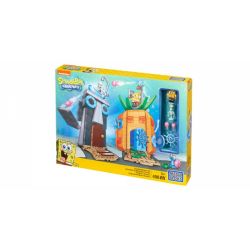 MEGA BLOKS CNF69 non  TRẬN CHIẾN ÁC bộ đồ chơi xếp lắp ráp ghép mô hình Spongebob Squarepants BAD NEIGHBORS SET Chú Bọt Biển Tinh Nghịch 498 khối