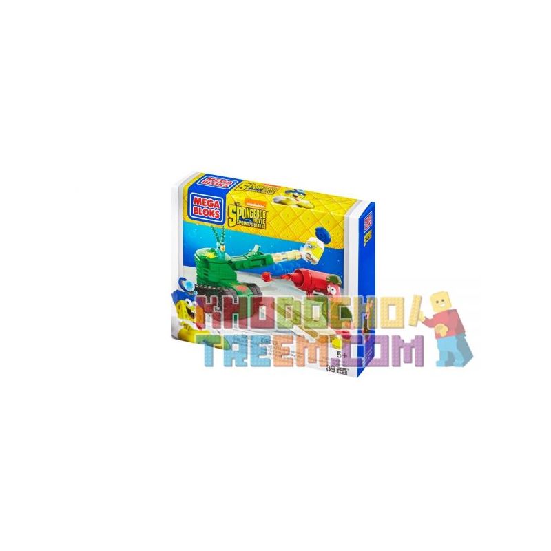 MEGA BLOKS CND24 non  BỂ DƯA CHUA bộ đồ chơi xếp lắp ráp ghép mô hình Spongebob Squarepants PICKLE TANK ATTACK Chú Bọt Biển Tinh Nghịch 89 khối