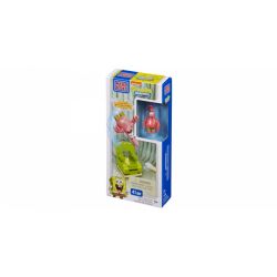 MEGA BLOKS 94629 non  THÙNG BA NGÔI SAO LỚN bộ đồ chơi xếp lắp ráp ghép mô hình Spongebob Squarepants PATRICK WACKY PACK Chú Bọt Biển Tinh Nghịch 41 khối