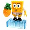 MEGA BLOKS 94600 non  HÌNH HÀNH ĐỘNG THU NHỎ DÒNG 1 bộ đồ chơi xếp lắp ráp ghép mô hình Spongebob Squarepants MICRO ACTION FIGURES SERIES 1 Chú Bọt Biển Tinh Nghịch 10 khối