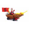 MEGA BLOKS CNP25 CNF31 non  CUA CHỦ CUỘC ĐUA bộ đồ chơi xếp lắp ráp ghép mô hình Spongebob Squarepants MR. KRABS RACER Chú Bọt Biển Tinh Nghịch 83 khối